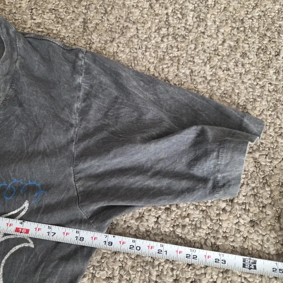 AFFLICTION Miesha Tate Cupcake T-shirt UFC MMA Grunge Womens Large - Picture 9 of 11